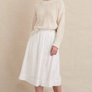 Alex Mill Kelsey Skirt in Linen size M